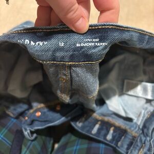 Old Navy High-Rise Slouchy Taper Jeans - Blue